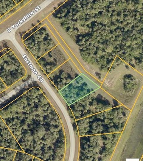 LOT: 4 EASTMAN CIRCLE NORTH PORT FL 34288