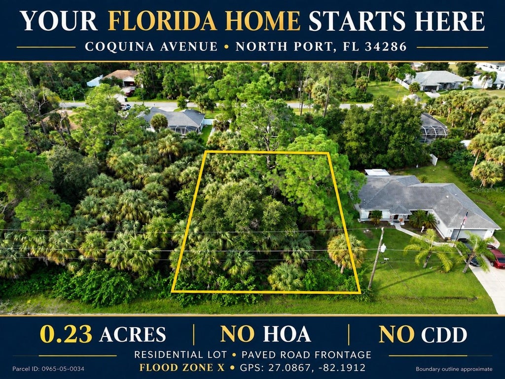 Photo of Coquina Avenue, North Port, FL 34286 (MLS # TB8555918)