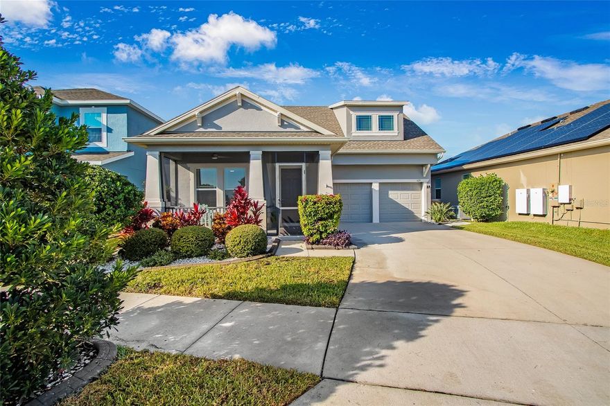 This is a must see! Beautiful 3 bedroom 2.5 bath lake front home in the gated community of Waterside Pointe on Lake Memory.  Waterside Pointe features a variety of resort style amenities including basketball courts, playgrounds, a clubhouse with resort style water slide, passive park areas as well as a gorgeous small lake.  This neighborhood also has some homesites with lake access to the chain of lakes. This location is just a few short miles from the bustling downtown Clermont, waterfront park, and the west orange fitness trail. Come take a look at some fo these amazing and breathtaking sunset views.