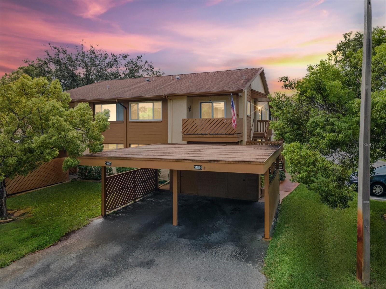 Welcome to this bright and spacious 2-bed, 2-bath, 1,144 sq. ft. second-floor condo in the highly sought-after 55+ community of Beacon Lakes. Nearly every room is filled with natural light, enhanced by upgraded Bahama shutters in the main living area. The kitchen features upgraded countertops, and the in-unit washer/dryer, newer A/C, and tasteful updates throughout make this home truly move-in ready. Centrally located in the heart of the community, this unit offers convenience with additional guest parking, mailboxes and trash just steps away, plus a peek-a-boo water view. With its welcoming layout and unbeatable location, this condo is waiting to be your perfect Florida retreat.