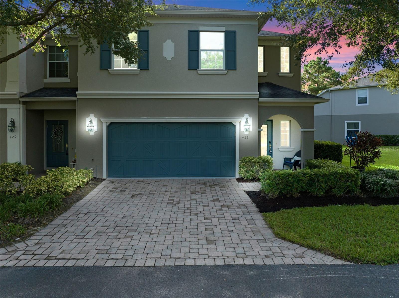 Beautiful townhome in the gated River Oaks Reserve, a serene community of 50 residences at the edge of a forest. This freshly painted home features new luxury vinyl flooring and a thoughtfully designed layout that blends privacy with modern comfort. A rare find, the expansive first-floor owner's suite includes an oversized bathroom with a standalone shower, soaking tub, double-sink vanity with granite countertops, and a large walk-in closet. The heart of the home is the inviting kitchen area, highlighted by a generous island and a spacious sitting area, perfect for entertaining. The family room opens to a screened patio via an oversized slider, offering tranquil views of the surrounding nature and forest preserve, an ideal backdrop for outdoor relaxation. Upstairs leads to three additional bedrooms, and a large loft, providing flexible space for family or guests. The split-level design creates generous living areas both downstairs and upstairs, ensuring privacy and comfort throughout. Brand new Water Heater 2025, New Roof in 2022, and a new AC compressor in 2020. With 2,025 square feet of living space, this townhome is among the largest in Oviedo, combining ample room with the security and convenience of a gated community. Enjoy barrier-free access to nature and neighborhood amenities while staying just minutes from downtown. Don't miss this opportunity to own a spacious, well-appointed home in River Oaks Reserve!