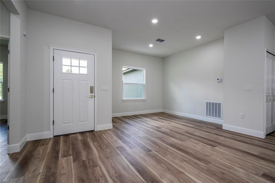 Brand New Construction | 4 Bed, 3 Bath + Office | Prime Ocala Location | Modern Luxury & Comfort Location, Luxury, Lifestyle — This One Has It All! Step into refined Florida living with this stunning NEW CONSTRUCTION home, ideally situated in one of Ocala's most desirable neighborhoods. Offering 1,949 sqft of beautifully designed space, this home is the perfect blend of modern elegance and everyday functionality. Property Highlights: 4 spacious bedrooms | 3 bathrooms Gourmet kitchen featuring quartz countertops, large center island, stainless steel appliances, and sleek modern fixtures — perfect for both cooking and entertaining Spa-inspired master suite with dual vanities, oversized walk-in shower, and a freestanding soaking tub for ultimate relaxation Energy-efficient windows bringing in natural light while keeping utility bills low Indoor laundry, ample storage, and open-concept living spaces ideal for families and entertaining Outside, enjoy your peaceful backyard oasis, ready for your personal touches — whether you dream of a pool, patio, or garden escape. - Office - 2 car garage Why This Home? This isn't just a house; it's a lifestyle upgrade. Whether you’re relocating, investing, or upgrading, this home checks every box: location, layout, luxury, and value. Plus, with everything brand new, you’ll enjoy peace of mind for years to come. Don’t Wait — New construction homes in Ocala's prime areas are selling FAST. Call today to schedule your private tour before this one is gone!