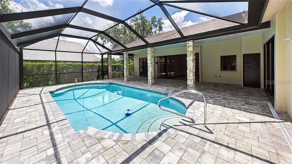 Golf Course Views in Coveted Misty Oaks – Updated 3BR/4Br/3BA Pool Home!
Location, location, location! Nestled in the highly sought-after Misty Oaks subdivision of Palm Aire, this spacious and thoughtfully updated 3-bedroom, 3-bath home sits on Fairway #7 of the Lakes Course at Palm-Aire Country Club. Enjoy sweeping golf course views from the master suite, living room, and expansive screened lanai.
This single-story home features soaring 10' ceilings throughout, an open-concept living and dining area, and a vaulted-ceiling family room with a cozy fireplace and sliders leading to the private pool. The oversized, renovated master suite offers dual walk-in closets, a spa-like bath with a "secret garden" view, and direct lanai access.
A split floor plan ensures privacy with two guest bedrooms and a full bath located on the opposite side of the home. The extended backyard is perfect for outdoor fun—bring your volleyball net and enjoy the lush, scenic backdrop.
Additional highlights include:
- Newly updated finishes throughout
- Large screened-in lanai & private pool
- Oversized 2-car garage
Prime location just west of UTC and minutes from downtown Sarasota, Lido Beach, and Siesta Key.
Don’t miss this opportunity to own a move-in-ready home with premium golf course frontage in one of Sarasota’s most desirable communities!
