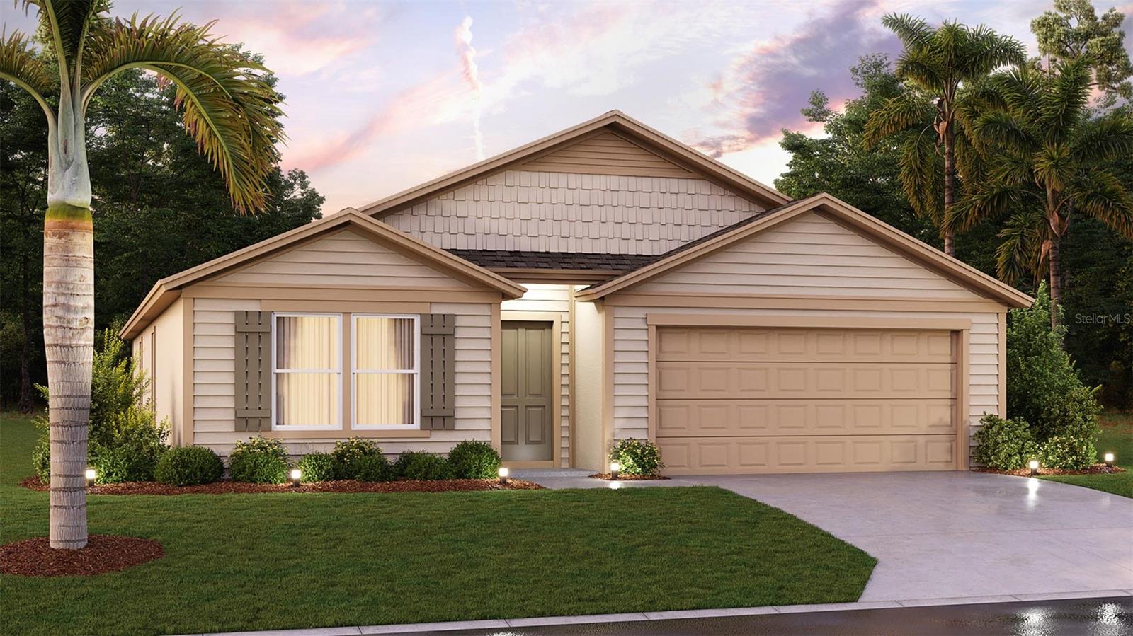 ***MODEL HOME for SALE! Please NOTE: Furnishing not included in the price. It can be bought separately.*** Welcome to Palm Coast Homesites, a new home community by D.R. Horton in Palm Coast, Florida. These thoughtfully designed one-story homes provide excellent value to homeowners in both location and features. We have over 30 new homes being built within well-maintained and mature neighborhoods.
Located throughout Palm Coast, these homes provide convenient access to I-95 and US-1, making it easy to commute or explore the area's beautiful beaches and attractions. The nearby Palm Coast Town Center offers a variety of shopping and dining options, ensuring that everything you need is just a short drive away.
One of the key benefits of living in our Palm Coast homes is that they come with no HOA fees, providing you with the freedom and flexibility to enjoy your property without additional costs.
Palm Coast Homesites are designed with your lifestyle in mind. Each home includes smart features that increase energy efficiency, helping you save on utilities while reducing your environmental footprint. With quality construction and modern finishes, these homes are perfect for families, retirees, and anyone looking for a comfortable and stylish place to live.
Whether you enjoy hiking in the nearby parks, playing golf, or spending the day on the sandy shores of the Atlantic Ocean, Palm Coast offers a relaxed yet active lifestyle for everyone. We invite you to visit our model homes and see for yourself the exceptional quality and value of our new homes in Palm Coast.
Schedule a tour of Palm Coast Homesites today and learn how you can make every day feel like vacation!