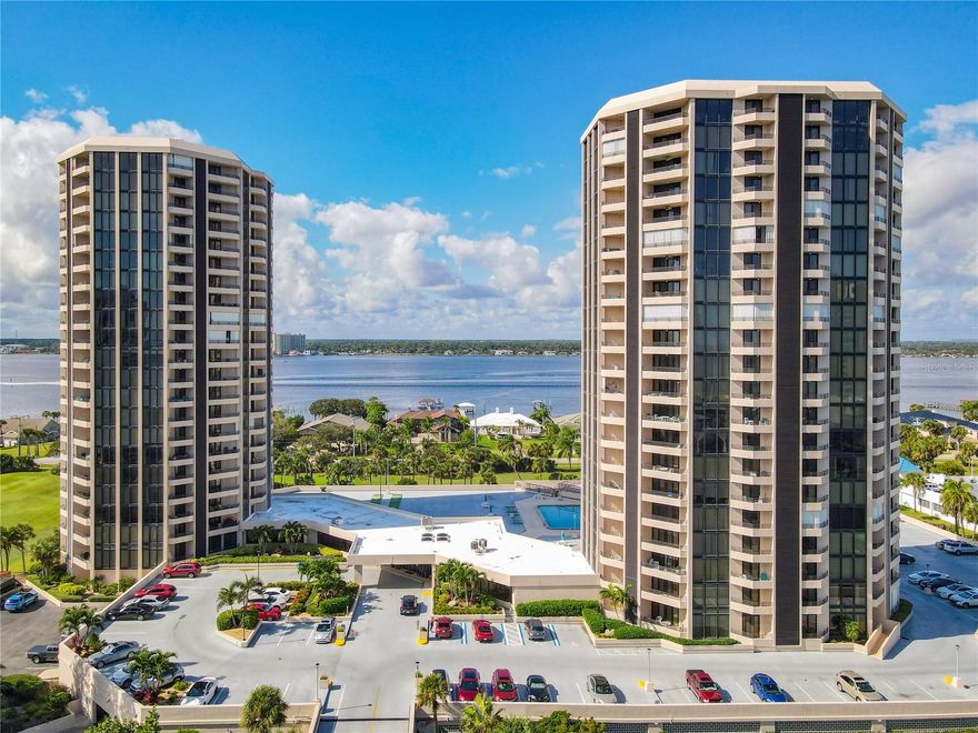 TRUE FLORIDA LIFESTYLE!!! Living in this building reflects what Florida is all about.
Ocean Views from this beautifully furnished 5th floor unit. Oceans West is located directly across the street from the Beach with public access nearby. You enter into a 14 x 4 foyer. Already updated kitchen with stainless steel appliances, and Granite counter tops. Large Living area with floor to ceiling windows with ocean views! You have access from living room to 16 x 7 balcony to enjoy the ocean views and breezes. Primary bedroom has access to balcony, walk-in closet, ensuite bathroom. Your 2nd bedroom has a 10 x 5 balcony with ocean views, 2 closets, 1 is a walk-in, so there's plenty of storage in this unit. This unit was only used 3-4 months a year. The Amenities in this building makes you feel like you're always on vacation. Here's the list.... Huge active social room with kitchen and pool table, exercise room, public bathrooms each have their own sauna, swimming pool, shuffleboard courts, secret library, a workshop in the underground garage, building sits on Oceans West Executive Golf Course that you can join for a small fee or pay as you play. Seconds away is a Publix, Walgreen's, bank, Community Center, Police station, fire station, tennis courts, pickleball courts, beautiful park with playground, and beach access all right here!!!
Being sold furnished, will supply inventory list.