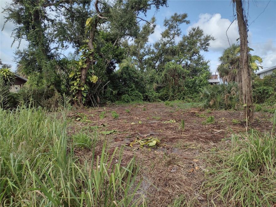 Tucked away in a quaint area of Venice, a vacant lot awaits. Shaded by magnificent, sprawling oak trees, this neighborhood offers a serene and picturesque setting. Just a short stroll away, the Venetian waterway park bicycle trail shares the edge of the shimmering intracoastal waterway with its calm waters and scenic views. This prime location provides easy access to Venice's charming downtown area, where boutique shops and a variety of dining options are just a short drive or bike ride away. The lot is also conveniently situated near a local park, providing a perfect spot for recreation and relaxation, all within a setting of timeless, natural beauty. Minutes from the beach, community ferry and boat ramp. This area enjoys no deed restrictions or HOA fees. X Flood Zone.