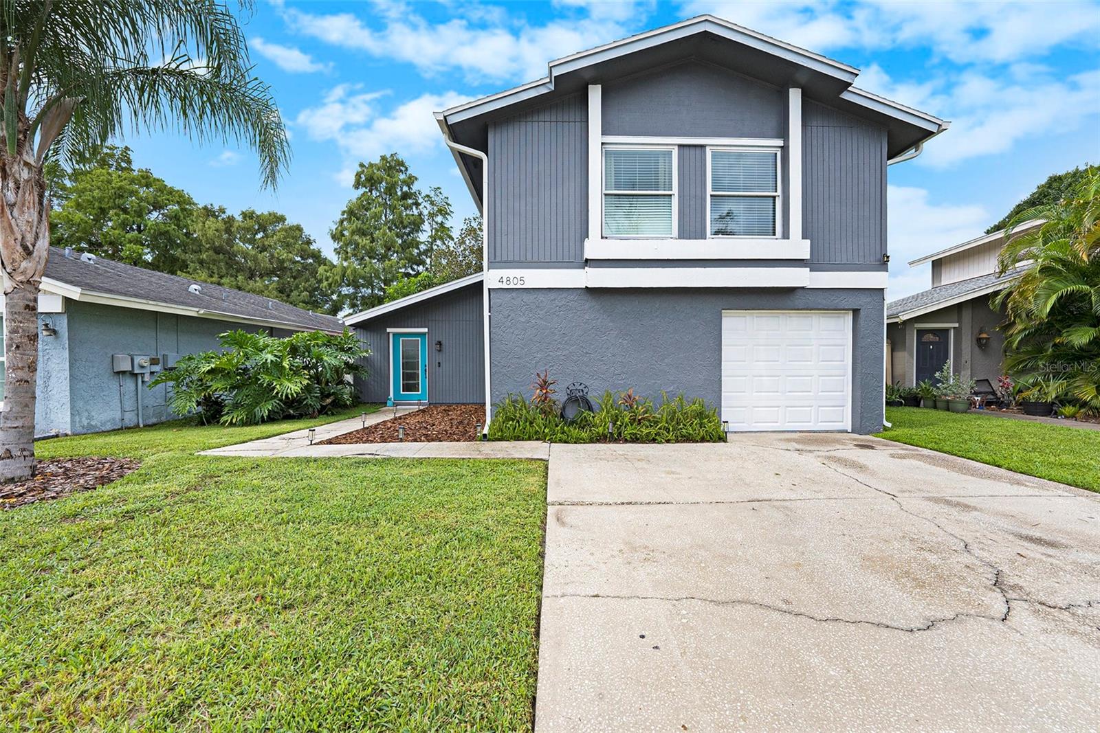 This beautifully maintained two-story single-family home offers 1,535 square feet of living space, featuring 4 bedrooms and 2.5 bathrooms. Ideally located in the Plantation neighborhood, the home combines comfort, style, and recent updates for modern living.
The interior showcases laminate flooring throughout all living areas, ceramic tile in the kitchen and all bathrooms, a spacious kitchen with granite countertops, espresso cabinetry, and stainless steel finishes, as well as matching vanities and countertops in the guest bathrooms. The thoughtful design provides open, inviting living spaces, perfectly suited for both daily living and entertaining.
Significant improvements include a new roof (2018), air conditioning system (2019), gutters (2024), and new siding with exterior paint (2024), offering both value and peace of mind. The property also features a large screened patio with a pond view and a large fenced backyard, perfect for outdoor gatherings.
This move-in ready home presents a rare opportunity to own a stylish, updated property in a desirable location.
As part of the Plantation community, residents enjoy access to neighborhood amenities including a clubhouse, community pool, tennis courts, and parks. With its combination of updates, space, and location, this home presents an excellent opportunity in today’s market.