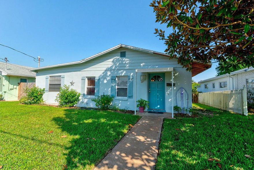 Discover this charming 2-bedroom, 1-bath home in the heart of Daytona Beach—just steps from the ocean! This bright and welcoming residence spans approximately 1,328 sq ft of living space, offers tile flooring throughout, and includes a large flex/utility room—perfect as a home office, exercise area or additional lounge space. Outside, you’ll find a generous 6,250 sq ft lot with a fully fenced backyard—offering privacy, open-air entertaining, or room for pets and outdoor enjoyment. Indulge in the lifestyle of convenience: ride your bike or walk to the beach, nearby shops and local restaurants. With central air and modern appliances (washer/dryer, dishwasher, microwave, range/oven, refrigerator) included, everything you need is here. Don’t miss this rare opportunity to rent a home where location, comfort, and lifestyle meet. Contact me today for more information or to schedule a tour!