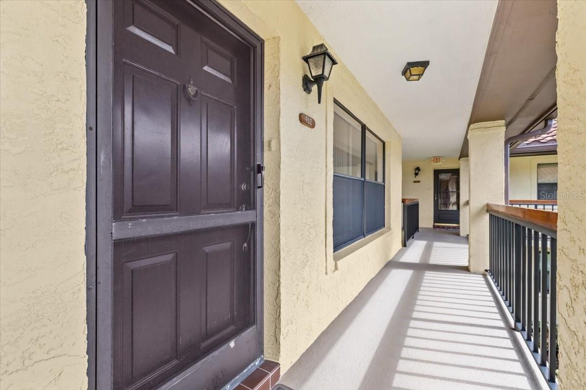Welcome to Hammock Pine, a gated community offering both comfort and convenience in the heart of Clearwater. This one-bedroom, one-and-a-half-bath condominium is ideally situated on the second floor, overlooking the serene building courtyard. The residence features an enclosed patio, providing a versatile space to be enjoyed year-round. Just steps away, residents can take advantage of the community pool, while gated access with fob entry ensures both ease and security. With a well-designed layout and proximity to everyday amenities, this property is a perfect choice for a primary residence, seasonal retreat, or investment opportunity.