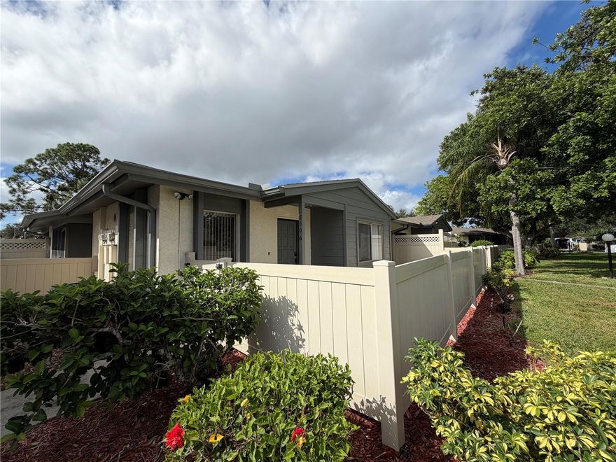 2BR/2BA Villa available in Courtyard square! Don't miss the opportunity to rent this wonderful place. Tile flooring throughout. Spacious bedrooms. Updated bathrooms. Updated kitchen. lanai with added storage. 2 courtyard to enjoy the nice sunshine. Assigned covered parking. Community pool. Rent includes cable and internet. Fantastic location right off of 26th Street west. Short ride to Cortez Road that has plenty of shopping and restaurants. About a 15 minute ride to the gorgeous Gulf beaches on Anna Maria Island. 1 pet permitted with a non-refundable pet fee. Call today for a showing.