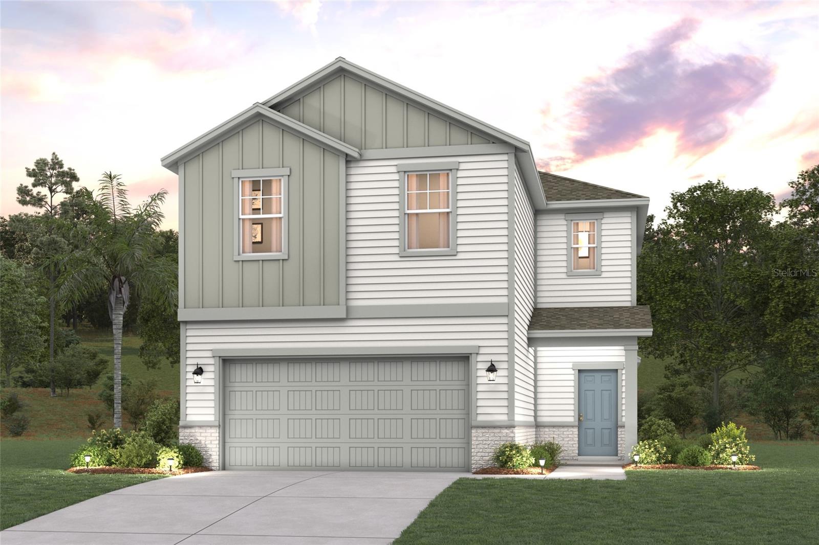 Pre-Construction. To be built. Designed with comfort and convenience in mind, the Silverbell II is sure to please! This popular floor plan has a
porch entry that opens into an impressive kitchen, complete with a walk-in pantry, a wraparound counter, and a center island. The kitchen flows seamlessly into a dining area and a great room, which offers access to a covered patio. The primary suite is located on the main floor, featuring a walk-in closet and an attached bath with dual sinks and a walk-in shower. You’ll find three additional bedrooms upstairs, two with walk-in closets. A full bath and a flexible loft space round out this attractive home