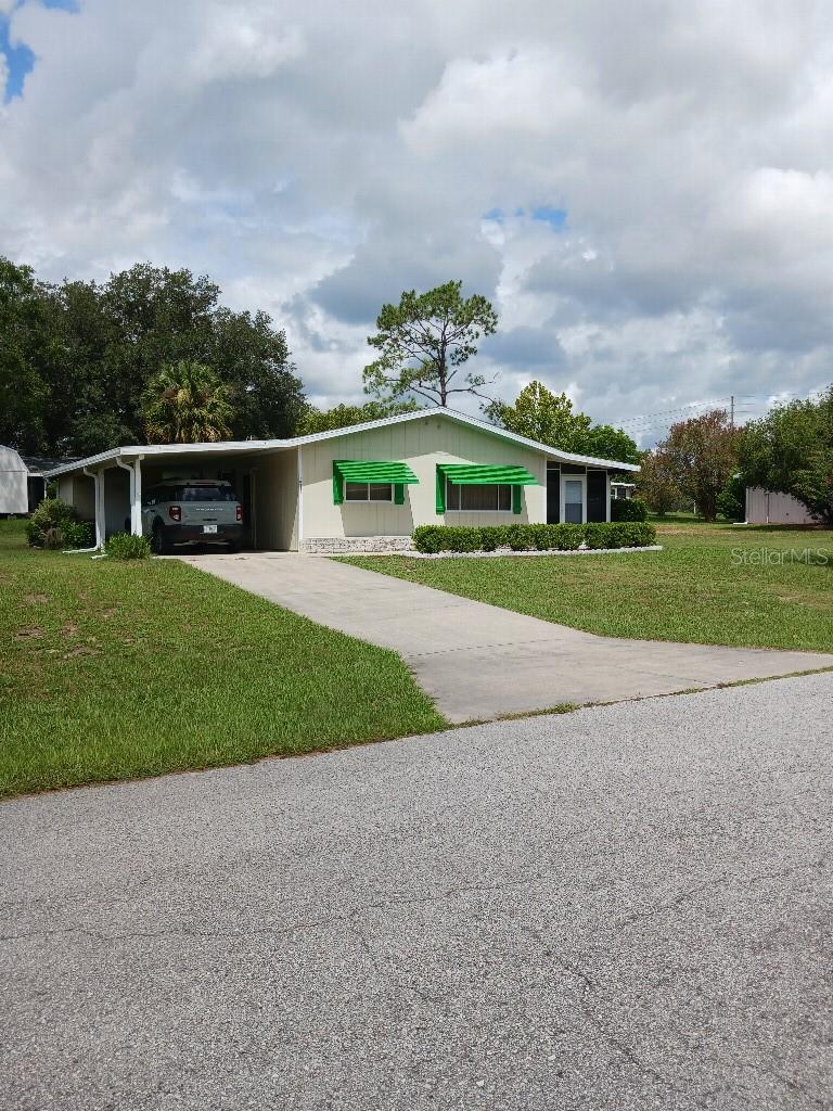 This is a 55 plus community ,with deed restrictions.Remodeled 2025, updated kitchen and bathrooms,entire inside freshly painted,luxury vinyl flooring throughout,new ceiling fans, all appliances brand new and are included.New roof 2022, new hot water heater,central ac and heat pump may 2025. 9 x 12 Screened lanai with windows. HOA is 147.00 which includes amenities - 2 swimming pools,tennis courts,fitness center,billiards,pickleball,shuffle board, activities line dancing,exercise classes,bingo, etc.