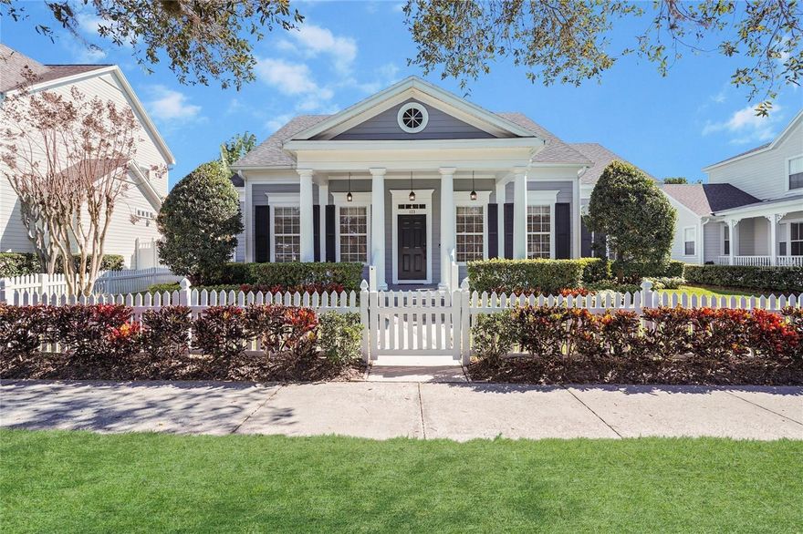 Luxury Rental in the Heart of Celebration! Enter a world of old-world charm, modern luxury, and your own tropical oasis in this exquisite Lexington model single-story home offering 3 bedrooms and 3 bathrooms plus a private 1-bedroom apartment that can be rented together as one or separately. Inside you’ll find warm hardwood floors, a dining room and custom bar/entertaining area designed by a Disney artist, a cozy family room with surround sound, fireplace, and built-in library, along with a gourmet kitchen featuring granite countertops, full granite backsplashes, stainless steel appliances, and Jenn Air double ovens. The spacious master suite boasts a spa-like bath with dual vanities, jetted tub, custom tile, and direct access to the covered patio and pool. Step outside to your tropical oasis with a sparkling pool, spa, and fully equipped outdoor kitchen perfect for entertaining. The private 1-bedroom, 1-bath apartment with its own entrance offers flexibility for guests, in-laws, or separate rental income. All of this in the prime location of Celebration, just moments from charming streets, dining, and community events—this property is truly a rare find! Rental price is for the main home only and includes pool and lawn maintenance.