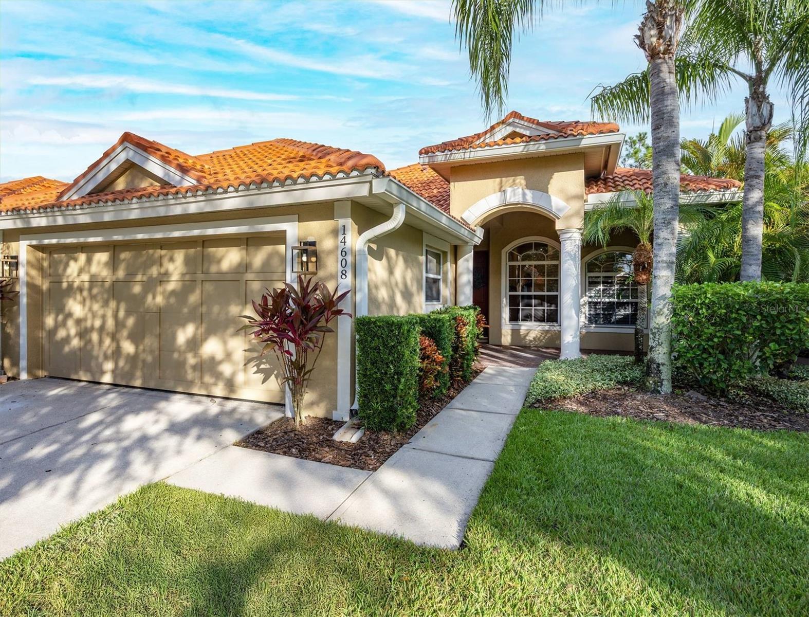 ***LOWEST PRICED SINGLE-FAMILY HOME in Luxury GUARD GATED Waterchase! BRAND NEW KITCHEN AND SPA-INSPIRED BATH! All NEW appliances, QUARTZ countertops, and light fixtures. NEW Luxury Vinyl flooring and fresh interior paint too. Master Bath has a huge Spa-inspired Walk-in shower new plumbing fixtures and toilets. Beautiful TILE roof, paver driveway, and a charming covered front lanai. This move-in-ready single-story home combines modern upgrades with timeless elegance. The spacious Master suite feels like a private retreat, complete with a large walk-in closet. Large screened-in lanai with private back yard. This home is located within Baleares village, a maintenance-free enclave of Waterchase where lawn care is included. Waterchase offers amenities including a clubhouse, fitness center, tennis courts, resort-style pool with waterslide, playgrounds, and a full calendar of community events — 24/7 guard-gated Don't miss this opportunity to live in WATERCHASE!. Maintenance free yard!