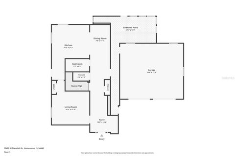 Tiny photo for 12409 W Standish Drive, Homosassa, FL 34448 (MLS # G5108484)