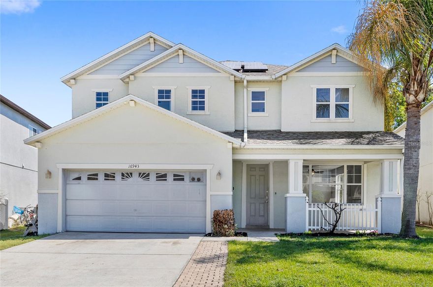 One or more photo(s) has been virtually staged. PRIVATE POOL + NO REAR NEIGHBORS + 6 BEDROOMS, the space and lifestyle you are looking for!
This 6-bedroom, 3-bath home offers over 3,100 square feet of flexible living space, ideal for multi-generational living, a vacation home, working from home or simply having room to spread out. The open layout connects the kitchen and main living areas.
Recent updates include brand NEW carpet, UPDATED kitchen, granite countertops, and NEWER appliances (approx. 1 year old), along with a NEW water heater. The home is also equipped with SOLAR PANELS and an AC system with a UV LIGHT feature.
Step outside to a SCREENED-IN POOL + SPA WITH HEATER, overlooking a private backyard with NO REAR NEIGHBORS, which is perfect for relaxing and entertaining.
Additional highlights include an extra large soaking tub and a layout designed for both everyday comfort and functionality.
Located in a growing Clermont area close to shopping, dining, and daily conveniences, with continued improvements making access even EASIER.