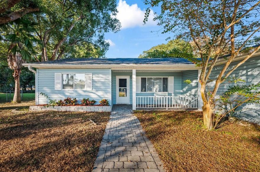 **This property will convey with a brand new 2025 A/C system, 
already has a brand new 2025 roof**

Beautifully Remodeled 3/2 in Spruce Creek South — Move-In Ready & Full of Charm!
Dogwood Model split floor plan that sits on a big corner lot boasting a quarter acre!

Step into this freshly renovated 3-bedroom, 2-bath home in the highly desirable Spruce Creek South community of Summerfield, FL! Situated on a generous corner lot, this home offers plenty of room to enjoy the outdoors—whether you envision a garden, a cozy firepit lounge, or a perfect play space.

Inside, you’ll be welcomed by a bright, open layout that flows effortlessly from the living room into the dining area and into a brand-new, beautifully updated kitchen that includes granite countertops and stainless steel appliances. With its modern finishes and thoughtful design, this space is ideal for both everyday living and hosting.

The spacious primary bedroom features its own private slider leading out to the screened outdoor space, creating the perfect spot for morning coffee or evening relaxation. A two-car garage offers ample storage along with a utility sink for easy cleanups after yardwork or hobbies. Enjoy Florida living year-round on the large enclosed lanai, perfect for entertaining or simply unwinding.

Located just minutes from the Spruce Creek Recreation Center, pickleball and tennis courts, and shaded gathering spots, you’ll love the convenience and neighborly spirit this golf-cart-friendly community is known for. You're only a short ride from everyday essentials including grocery stores, dining, and shopping.

Come experience the updated comfort, community vibe, and fantastic location of this beautifully remodeled home in Spruce Creek South—your next chapter starts here!