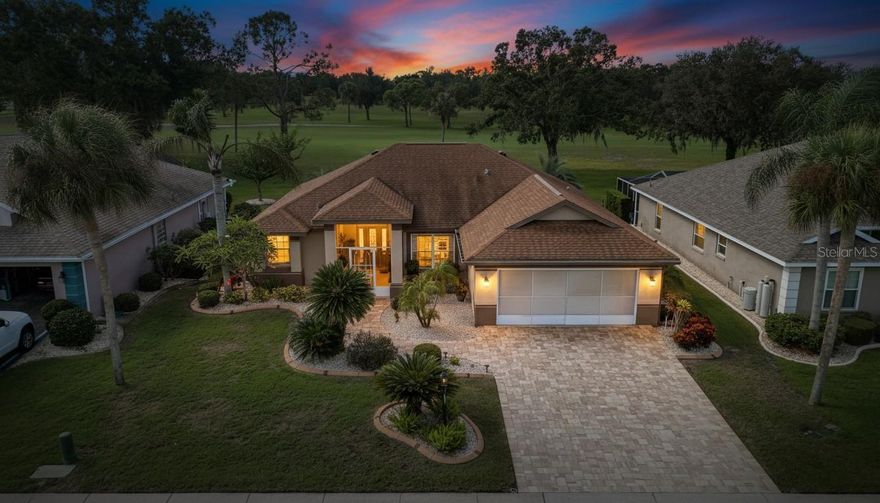 Welcome to your dream home located in the vibrant 55+ community of Sun City Center, Florida! This exceptional two-bedroom, two-bath residence features a thoughtfully designed split layout, perfect for both relaxation and entertaining.
As you approach the home, you’ll be greeted by a stunning paver driveway and a broad sidewalk that leads to a fully enclosed front porch, providing a serene space to enjoy the outdoors. The perimeter of the landscaping is elegantly enhanced with modern concrete edging, creating a polished and inviting curb appeal.
Step inside to discover solid surface flooring throughout, seamlessly connecting the main living areas. The updated kitchen is a culinary delight, providing loads of storage space, showcasing stainless steel appliances, newer shaker-style cabinetry, and exquisite granite countertops. A cozy eat-in breakfast nook invites you to enjoy your morning coffee in comfort.
The main rooms boast vaulted ceilings, adding an airy and spacious feel to the home. The primary bedroom is a true retreat, featuring vaulted ceiling and Walk-in closets and a beautifully remodeled en-suite bathroom complete with an expansive walk-in shower, perfect for unwinding after a long day.
Venture outside to the lanai, which is mostly covered and adorned with vaulted ceilings and tile flooring. This tranquil space overlooks the number one hole of the Caloosa Country Club golf course, providing picturesque views and an ideal setting for entertaining or simply enjoying the Florida sunshine.
Now it's time to sit back and relax, with the charming, secluded screened-in lanai that is under vaulted roof, perfectly shaded with the gorgeous greenery. Appreciate the breathtaking views, delightful scenery, wildlife, and the Florida Sunshine and breeze all from your own home! Sun City Center is an active 55+ community that offers wonderful amenities, including indoor/outdoor pools & spas, a well-equipped fitness center, library, a community hall, meeting rooms, arts/crafts, outdoor sports, golf, and more, all located within a short golf cart ride. Not only is Sun City Center a community where you can meet and make lifelong friends fast, it's also a short drive away from some of our nation's best-rated Gulf Beaches, Disney, MacDill Air Force Base, Orlando, Tampa, Sarasota, Clearwater, Saint Petersburg, etc. This one will not last long. Hurry up and book your exclusive showing.