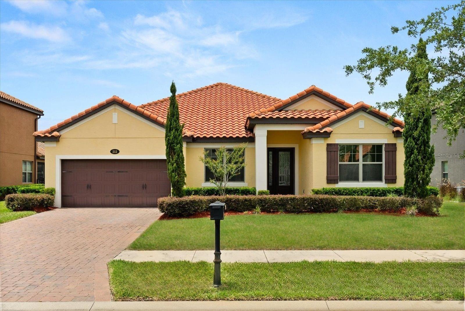 PRICED WAY BELOW APPRAISED VALUE!! Welcome to your new home in Riviera Bella! A fantastic opportunity to own a NEWLY RENOVATED Mediterranean-style home in a gated community. Bordered by 240 acres of the St Johns River, Riviera Bella offers privacy, security, and scenic views throughout. Enjoy the luxury of three fully renovated bathrooms, modern finishes throughout, and brand-new appliances! Fresh interior paint and ceramic tile flooring flow through this light-filled home with an open layout that perfectly blends style and function. Toward the front, you’ll find a versatile flex space—ideal for a home office—along with two spacious bedrooms that share a beautifully UPDATED bathroom featuring new shower tile, a sleek toilet, and upgraded fixtures. The heart of the home is the open-concept living and dining area, seamlessly connected to a completely refreshed kitchen. Enjoy cooking with BRAND-NEW appliances, a stylish NEW farmhouse sink, brand NEW backsplash, hardware, and contemporary lighting. A third bedroom offers added privacy with its own UPDATED bathroom, showcasing new tile, sink, and toilet. Finally, retreat to the oversized primary suite with a walk-in closet and a spa-like bathroom renovation, thoughtfully designed with high-end finishes to create your own personal escape. The screened-in patio is the perfect place to unwind year-round, offering shade, privacy, and a breeze from the River. Step outside to a fully fenced backyard—ideal for pets, play, or simply soaking up the Florida sunshine. Some other upgrades to note are brand NEW baseboards, brand NEW interior paint, brand NEW bathroom sinks, NEW glass doors for all showers, and more! The community also offers a resort style pool, clubhouse, a private boat ramp, fitness center, exercise trails, and so much more! Don't miss your chance to experience the epitome of upscale living.