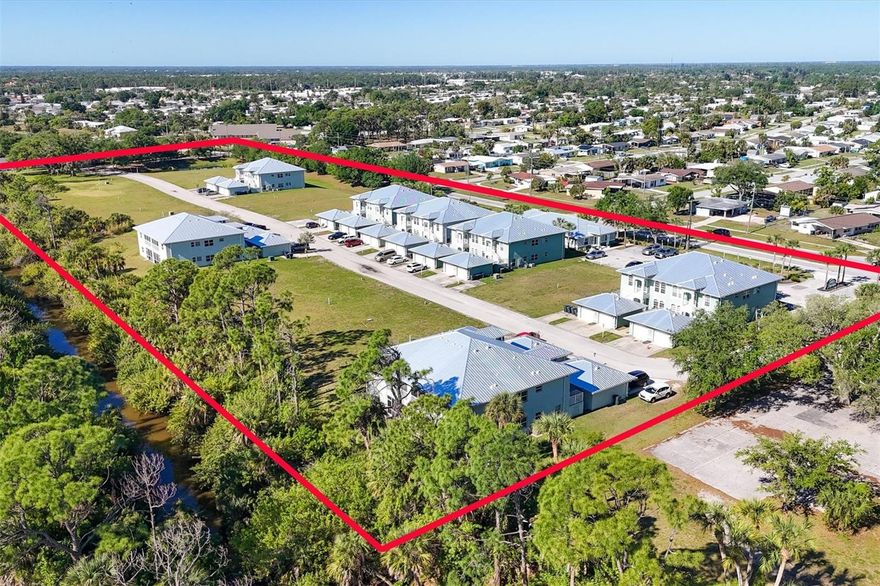 Welcome to a great opportunity to own the Luxury 28 Condominium Homes in the desirable city of North Port, Sarasota County. Infrastructure is already in place, including underground utilities for an additional 13 lots to be developed into an additional 78 condo units. See the attached plot site plan.
Large community pool. NO HOA OR CDD. Situated in a vibrant and thriving community minutes away from Warm Mineral Springs, this property promises a lifestyle filled with abundant sunshine, natural beauty, and coastal charm. This complex benefits from its prime location, offering easy access to an array of amenities and attractions. These are the many upgrades and meticulous upkeeps of this spectacular complex. A new metal roof was installed on all units in 2022 . Public water and Public sewer.  Luxury apartments with tenants already in place. Almost 8-acre limited-access complex with two entries. Living area: total under the roof: 1852 square feet; 3 bedrooms; 2 bathrooms. Fully enclosed structures with hurricane-resistant windows and doors (130 mph wind rating).All buildings on property have new metal roofs completed on 12-21-2022 with a 10-year installation warranty and a 25-year metal alliance warranty. Detached Single-car, oversized garage for parking and storage.Complete GE brand appliance package.
Raised panel cabinets.Granite countertops in kitchens and baths. All ceiling fans and lighting fixtures are included. Approximately 3600 square foot recreation/meeting building with a wet bar in the kitchen. Security system, with optional monitoring. 9.4 ceilings. Screened lanai. Covered/lighted entry. Stacked washer and dryer in the units.Crown molding. Colonial trim. Tankless water heater. 79 parking spaces and one car oversized garage each unit. Do not miss out on this exceptional opportunity to craft your dream investment in a prime location.  Schedule a showing today and begin envisioning the endless possibilities offered by this remarkable property in Sarasota County! Discover the nearby pristine Gulf beaches, where you can bask in the sun, partake in water activities, or simply relish the tranquility of the ocean. Embark on nautical adventures from the conveniently located marinas, allowing you to explore the region's captivating waterways and nearby islands. Fishing enthusiasts will delight in the world-class fishing opportunities, while golf enthusiasts can indulge in a variety of renowned golf courses. North Port is known for its thriving shopping and dining scene, featuring a diverse range of retail centers, boutiques, and restaurants. Immerse yourself in the vibrant downtown area, boasting charming shops, art galleries, and entertainment venues. The city hosts numerous cultural events, festivals, and community gatherings throughout the year, ensuring there's always something exciting happening.  Lose yourself in the beauty of Charlotte Harbor Preserve State Park, where scenic trails, wildlife sightings, and peaceful waterways await exploration. Myakka River State Park is another nearby gem, enchanting visitors with its stunning landscapes and diverse flora and fauna. Nature enthusiasts will find endless opportunities to connect with the outdoors just moments away from this property. North Port also boasts excellent educational institutions and reliable medical facilities. Schedule a showing today and begin envisioning the endless possibilities offered by this remarkable property!