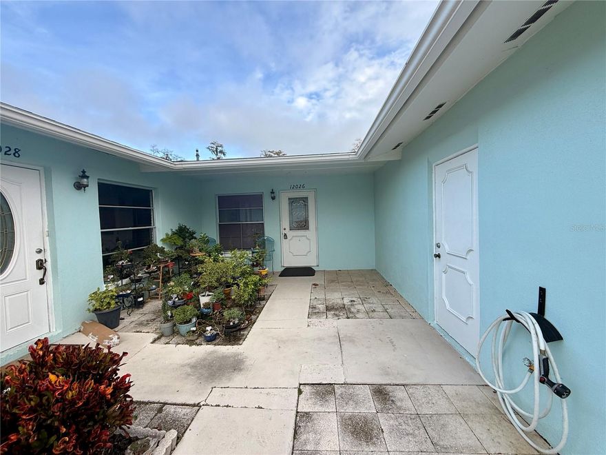 Enjoy peaceful lake views from your private lanai in this charming 1-bedroom, 1.5-bath home located in the gated, resort-style Summer Tree community of Paradise Pointe West, where everyday living feels like a retreat. This vibrant, well-maintained community is designed for those who want to stay active, social, and stress-free.
click on the Community Website SummerTreeCommunity and see why this is the place to live.  
Residents enjoy an impressive lineup of amenities including an updated clubhouse with ballroom, fitness center, library, billiards room, community pool, tennis courts, sidewalks, and a beautiful 9-hole golf course perfect for casual rounds or staying active close to home. The community is gated, beautifully landscaped with reclaimed irrigation water, and thoughtfully cared for to preserve its peaceful, welcoming atmosphere.

The monthly HOA fee covers many of the major expenses that bring peace of mind, including roof coverage, insurance, cable TV, internet, security, trash service, and access to all community amenities, including the pool, clubhouse, and golf course. With so much already included, living here is simplified, predictable, and truly low maintenance—allowing you to focus on enjoying the lifestyle rather than managing upkeep.

As you arrive, you’ll appreciate the home’s serene lakefront setting, complete with scenic water views and regular visits from local birds and wildlife. The property offers a shared two-car garage and a charming front patio, perfect for morning coffee or evening conversations. Inside, the spacious, light-filled layout creates a warm and inviting atmosphere. The kitchen provides ample cabinet space for everyday cooking, while the screened-in back porch becomes your personal haven—ideal for relaxing, reading, entertaining, or simply soaking in the tranquil lake views.

This home offers the perfect blend of comfort, convenience, and resort-style living. Don’t miss your opportunity to experience everything Summer Tree and Paradise Pointe West have to offer—schedule your showing today.