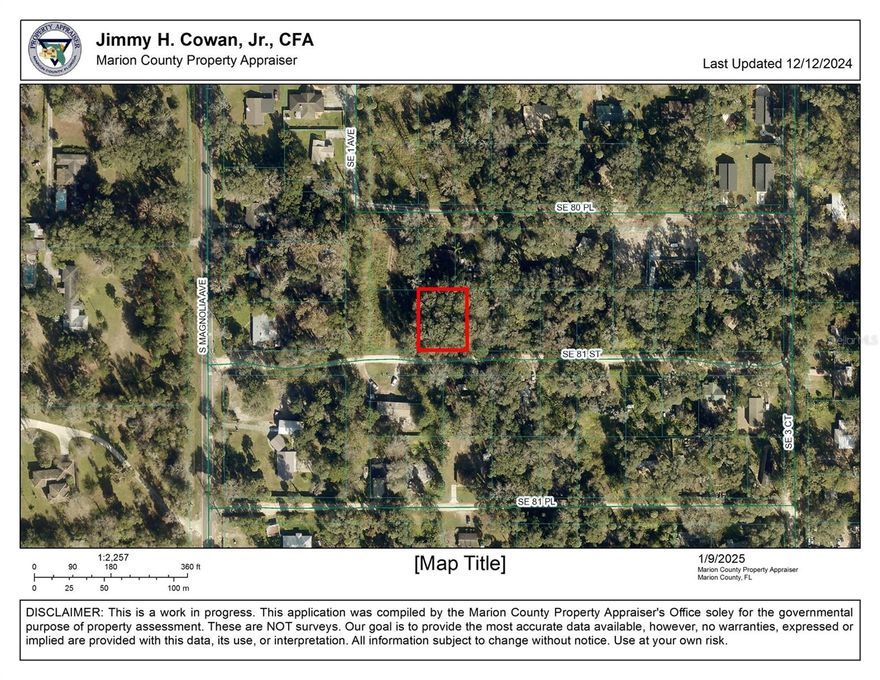 Nice vacant residential lot in Premium SE Ocala location! This lot is zoned R4 and can be developed with a site built home or mobile home. NO HOA or Deed Restrictions! Land is NOT located in a Flood Zone. Located just off of HWY 475 and SE 80th St, this lot is just 1 mile from the Country Club of Ocala and 2.8 miles from HWY 441, providing easy access to all of Marion County and the Villages. Power is located at the site! Lot will need to be developed with well and septic. Owner is selling 5 lots all located on the same street. Lots may be purchased together or separately.