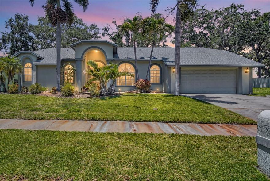 Welcome to 2654 Crystal Cir, Dunedin, FL 34698, a beautifully maintained 3-bedroom, 2.5-bath pool home with a 2-car garage located in one of the most sought-after communities in Dunedin, Florida. Situated on an oversized 0.34-acre lot, this property offers the perfect combination of location, lifestyle, and long-term value in the heart of Pinellas County.

This home has been modestly and meticulously updated, is truly move-in ready, and offers everything you could want, including a fireplace that adds warmth and character to the living space. Major updates include a roof replaced in 2022 and an HVAC system installed in 2023, with all major 4-point inspection items in excellent shape. The pool is also in good condition, creating a fantastic outdoor space to enjoy Florida living year-round.

One of the standout features of this home is its exceptional and highly functional floor plan. Offering a desirable split-bedroom layout for added privacy, the home includes 2.5 bathrooms with a centrally located guest bath, making entertaining and day-to-day living incredibly convenient. The spacious primary suite offers private access to the pool area, creating a relaxing retreat with easy access to outdoor living.

Designed with entertaining in mind, the home features two separate living areas, a formal dining room, a breakfast nook, and bar-top seating, providing multiple gathering spaces for family and guests. The thoughtful layout creates excellent flow throughout the home while offering flexibility for both everyday living and hosting.

The seller has priced the property fairly based on its condition, location, and current market conditions, creating an outstanding opportunity for buyers looking to own in the highly desirable Dunedin real estate market.

Outside, you’ll appreciate the mature trees, large yard, and established neighborhood feel that make this community so special. This is the type of neighborhood where residents truly come together to celebrate holidays, connect with neighbors, and enjoy a strong sense of community pride. The surrounding homes are exceptionally well maintained, adding to the long-term appeal of the area.

Location is one of the standout features of this property. You are approximately 10 minutes from Downtown Dunedin and Honeymoon Island State Park, with easy access to award-winning Gulf Coast beaches, waterfront dining, breweries, shopping, and entertainment. The Pinellas Trail is just a short bike ride away, making it easy to enjoy the outdoor lifestyle that Dunedin is known for. The property is also conveniently located near great schools, everyday shopping, restaurants, and major roadways.

For commuters and travelers, the home offers an estimated 30-minute drive to both Downtown St. Petersburg and Tampa International Airport, providing excellent accessibility throughout the Tampa Bay area.

An additional financial benefit is that the property was not homesteaded when last purchased, meaning the current property taxes do not reflect a future owner’s homestead exemption. Once a new owner purchases and homesteads the property, the taxes are expected to reduce significantly.

If you are searching for a pool home in Dunedin with a large lot, strong updates, an outstanding floor plan, and an unbeatable location, 2654 Crystal Cir is a must-see. Schedule your private showing today and experience everything this exceptional Dunedin property has to offer.