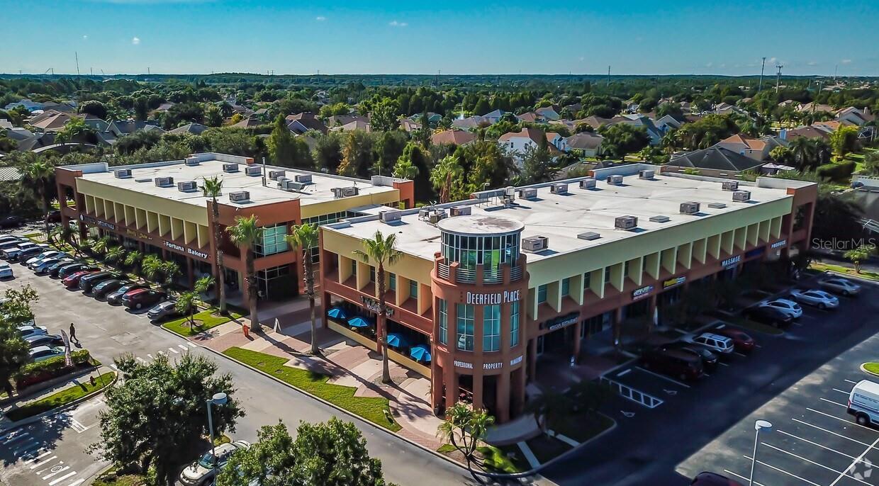 Move -in ready fully built-out professional office features 4 private offices and 1 conference room. Located in Hunters Creek right off S. John Young Pkwy Way. Office painted and new carpet installed recently.