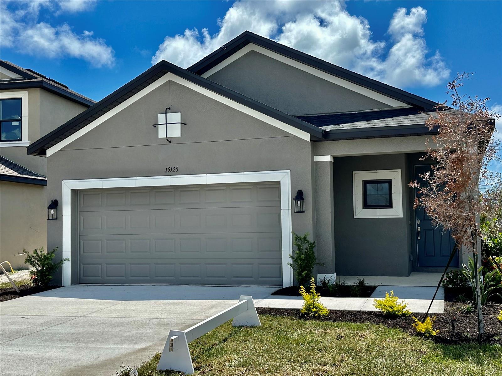 ONE-STORY HOME in Nokomis is available for annual rent! Move-in ready house built in 2023 with a private backyard. Beautiful house with 4 bedrooms, 2.5 bathrooms, laundry room, and attached two-car garage. Great finishes: ceramic tile floor throughout the main living areas, carpets in the bedrooms, 42'' kitchen cabinets, walk-in spacious pantry, quartz countertops, backsplash, window treatment, and a screened lanai. All appliances, including a washer and dryer. The master suite has a spacious walk-in closet, a double sink, and a linen closet. Perfect location: less than 7 minutes' drive to Nokomis Beach, about 12 minutes to Venice Beach, and about 20 minutes to Siesta Key Beach. The gated Palmero community is conveniently located just 1 minute from Tamiami Trail, with multiple shopping, entertainment, medical, and dining options within a 10-20 minute drive, including Costco, Venice Downtown, Wellen Park Downtown, and Sarasota Memorial Hospital. Excellent amenities are available for tenants: a resort-style community pool, a playground, a dog park, a basketball court, and sand volleyball. The area belongs to highly demanded schools: Laurel Nokomis Elementary, Sarasota Middle, and Senior Venice High.