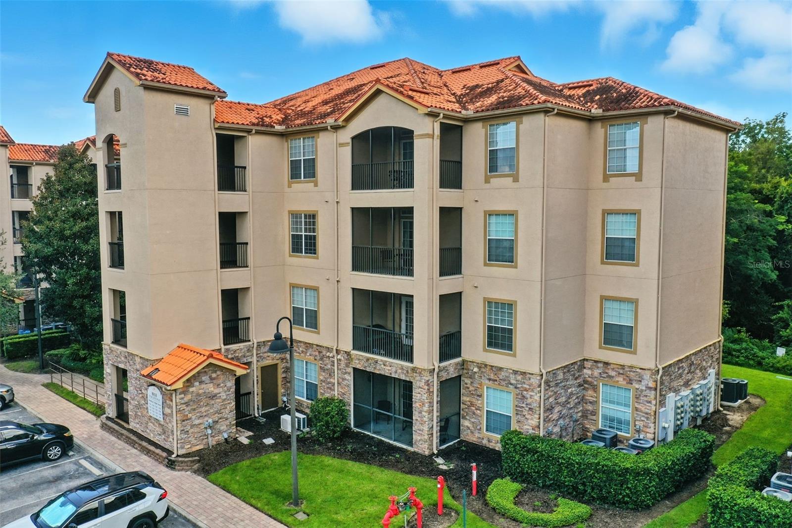 Fully Furnished 4th-Floor Retreat – Minutes from Disney
Welcome to your treetop escape in the gated Tuscana Resort. This 3-bedroom, 2-bath condo sits on the 4th floor with elevator access, offering peaceful views of lush nature preserves from your private balcony. Inside, every detail is ready for you — from the fully equipped kitchen and in-unit washer/dryer to the curated furnishings and walk-in primary closet.
Here, resort-style living is just steps away: lounge by the pool, work out in the fitness center, wander the walking trails, or dine at the on-site restaurant. And when adventure calls, you’re minutes from Walt Disney World, championship golf, and Central Florida’s best attractions. Whether you’re seeking a turnkey primary home, a vacation getaway, or a property with rental potential, this condo delivers instant lifestyle and endless possibilities.
