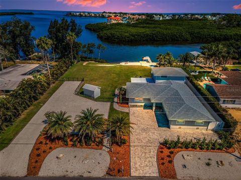 Photo of 1620 Sea Breeze Drive, Tarpon Springs, FL 34689 (MLS # W7886130)
