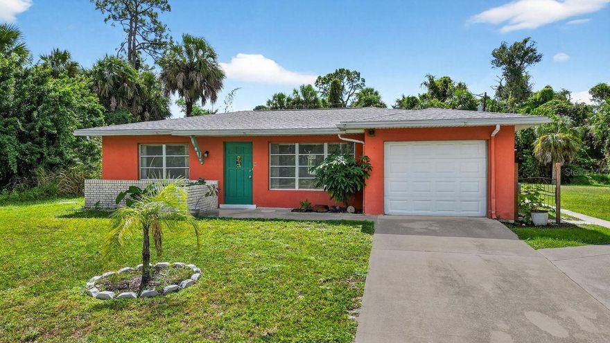 Step into the Florida lifestyle with room to breathe. This spacious Port Charlotte property sits on nearly HALF AN ACRE across TWO LOTS, offering the kind of flexibility and freedom that’s getting harder to find. Imagine hosting friends in the ENCLOSED SUNROOM, serving drinks through the PASS-THROUGH WINDOW as the evening breeze moves through the backyard, or picture mornings spent tinkering in your WORKSHOP, storing your BOAT, or simply enjoying the peace of your extra space. Inside, the home offers 2 BEDROOMS and 2 BATHS with major updates already complete including a ROOF just 3 YEARS OLD, AC and ELECTRICAL PANEL replaced 5 YEARS AGO, and a NEWER WATER HEATER. With NO HOA, NO FLOOD ZONE, and all systems in good shape, you can focus on adding your personal touch instead of worrying about major repairs. Location is another win, close to local DINING, SHOPPING, and everyday conveniences while only minutes from CHARLOTTE HARBOR, GULF BEACHES, and endless opportunities for FISHING, KAYAKING, and BOATING. You’ll also enjoy being near COOL TODAY PARK, home of the ATLANTA BRAVES SPRING TRAINING, along with nearby parks and trails that make this one of Southwest Florida’s most enjoyable places to live. If you’ve been waiting for an AFFORDABLE HOME with LAND, PRIVACY, and POTENTIAL, this is it—the kind of place where you can build, relax, and truly make it yours.