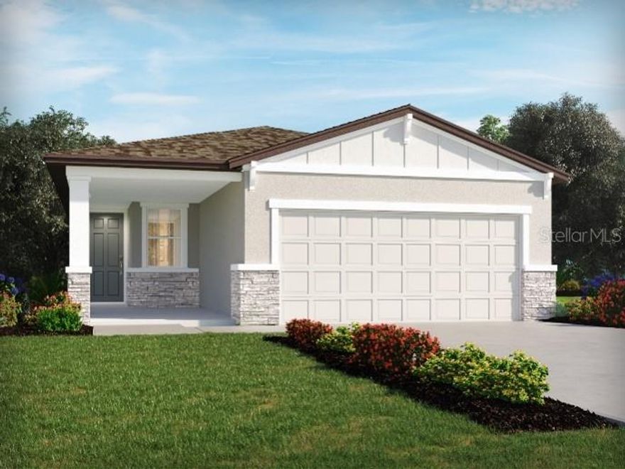 Brand new, energy-efficient home available by Oct 2025! Prepare dinner while catching up on the days events from this homes chef-inspired kitchen which overlooks a great room and dining area. Well appointed primary suite provides a restful retreat at the end of the day and has a spacious walk-in closet. Visit Villamar and explore new single-family homes for sale in Winter Haven, FL. Residents will have access to two resort-style amenity centers featuring a clubhouse, pool, and playground. Winter Haven is known for its beautiful chain of lakes with lakeside restaurants and its award-winning community theater. Nearby attractions include Legoland Florida and Peppa Pig Theme Park. A brand-new model and new phase are coming soon.  Each of our homes is built with innovative, energy-efficient features designed to help you enjoy more savings, better health, real comfort and peace of mind.
