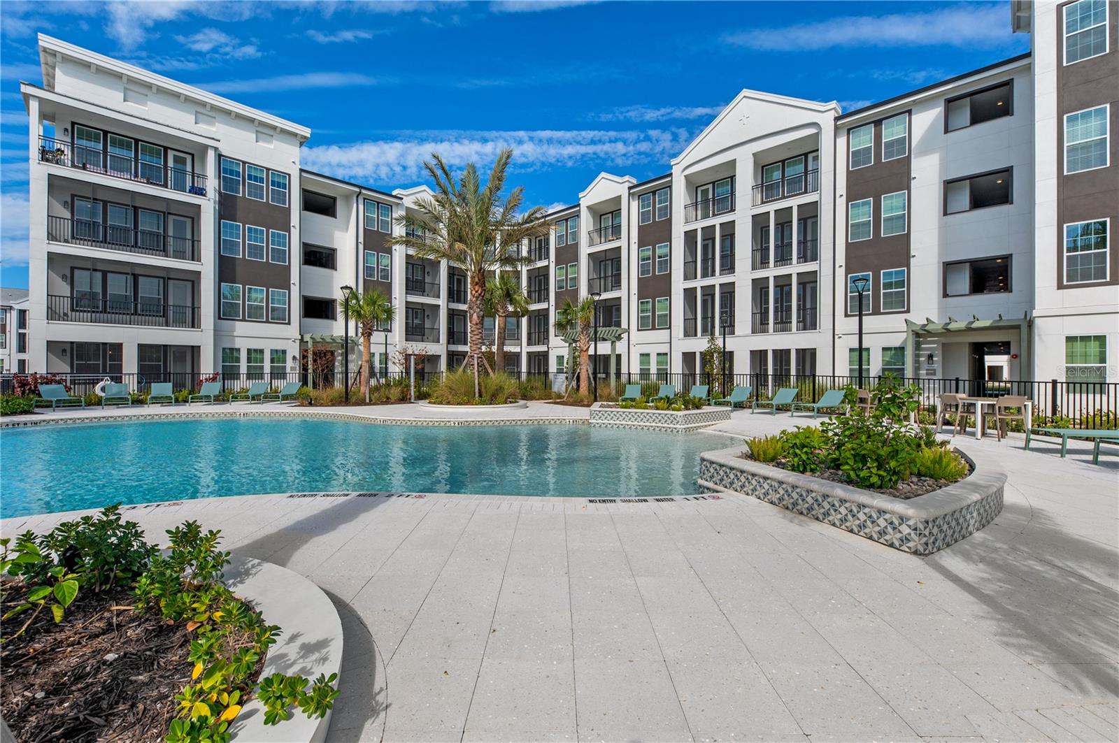 Currently offering 2 months free! Prices, promotions, and availability are subject to change. Welcome to Aura Apartments in Venice, Florida an
apartment community conveniently located just outside of Venice, Florida’s thriving downtown area, nestled within Sarasota County. We are
easily accessible to Sarasota Memorial Hospital, Oscar Sherer State Park and Nokomis Beach. Our brand-new apartment homes are the nicest
apartments in the area with great rental prices, wonderful amenities and a robust resident event program that is unmatched. We have no
additional fees or charges to use our luxury amenities. We are also the only community with elevators making every floor an easily accessible
premium level for you! We have spacious open floorplans in a variety of one bedroom, two-bedroom and three-bedroom apartment options that
we are sure will meet your needs. Our floor plans are luxury apartment homes and high-end with stainless steel appliances, quartz counter tops,
soft close cabinets, and so much more. They are also practical, energy-efficient and are at a price point where you can see and feel the value of
the beautiful community we have created for you. We are the only community in Venice, Florida that has walk-in closets in both in the master
and secondary bedrooms which make us a good choice for single, roommate style leasing and multigenerational households. Of course, we made
space for fur family too. Professional, health, social and pet care amenities that eliminate outside membership fees. Our onsite indoor and
outdoor amenities will delight and surprise you. You’ll find a wonderland of professional and recreational amenities like pickleball, glowing fire
pits, Best-in-class Fitness, a shimmering pool, a communal outdoor kitchen, and coworking style micro-offices. Come see what Aura Apartments
in Venice, Florida has to offer and let us find the perfect home for you and your loved ones. Enjoy all that Venice, Florida has to offer and call
Aura Apartments in Venice your new apartment home. Come have fun with us and enjoy our excellent concierge level staff that will cater to your
every need.