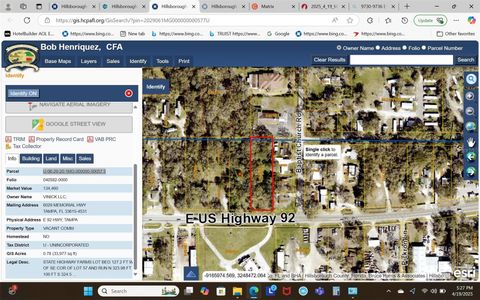 9736 E 92 HIGHWAY TAMPA FL 33610