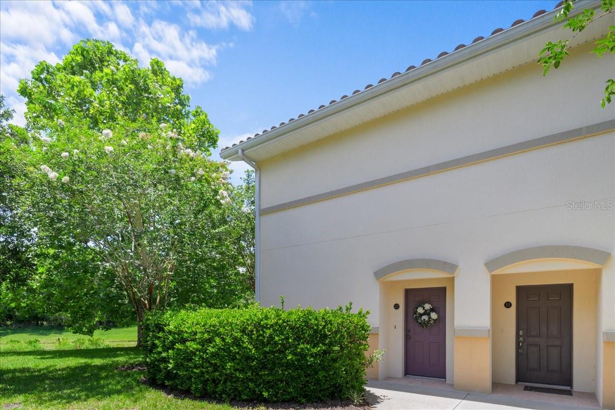 Welcome home to this beautiful 3-bedroom, 2-bath condo with an attached garage, perfectly positioned to overlook a serene pond frequented by deer and other local wildlife. Enjoy peaceful mornings or relaxing evenings from your private view, taking in nature right from lanai. This spacious condo offers comfortable living with an open-concept layout, a well-appointed kitchen, and generous bedrooms. Conveniently located near community amenities including the pool, clubhouse, and walking trails, this property combines tranquility with lifestyle. Don't miss your opportunity to own this slice of nature-filled paradise with all the conveniences you desire just moments away.