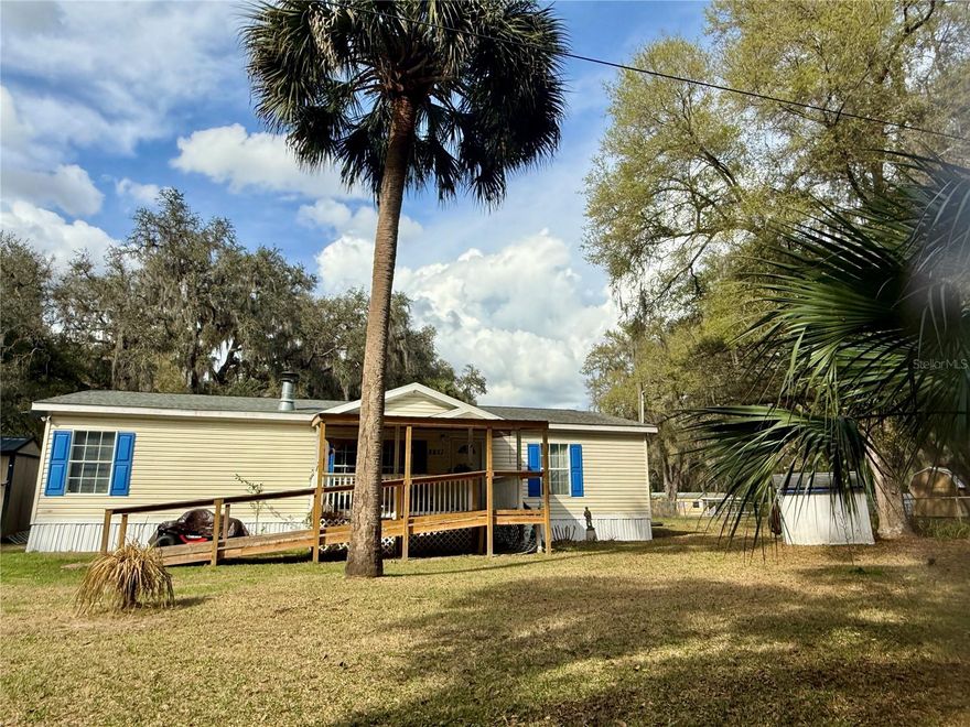 Cozy 3BR/2BA manufactured home on a quiet 0.26-acre lot. Thoughtfully updated and move-in ready, this home features a custom gourmet kitchen (redone 2019) with a new oven (2025) and dishwasher (2025), plus a 2020 refrigerator. Comfortable indoor living with new carpet and interior paint in 2024, and a recent HVAC unit (2020). Outside offers a covered front porch, back porch, wheelchair ramp (2025), and two large storage sheds. Practical maintenance done: roof replaced in 2020, septic cleaned in 2025, air ducts cleaned in 2024. Added security with an Arlo system (2024). Perfect for cooks and those seeking single-level convenience.

Key features:

3 bedrooms, 2 bathrooms
Gourmet/custom kitchen (2019) — new oven (2025), new dishwasher (2025), refrigerator (2020)
New HVAC units (2020)
Roof replaced 2020
Septic cleaned 2023; air ducts cleaned 2025
Interior paint & new carpet (2024)
Arlo security system (2024)
Covered front porch, back porch, wheelchair ramp (2025)
Two large sheds
Lot: 0.26 acres