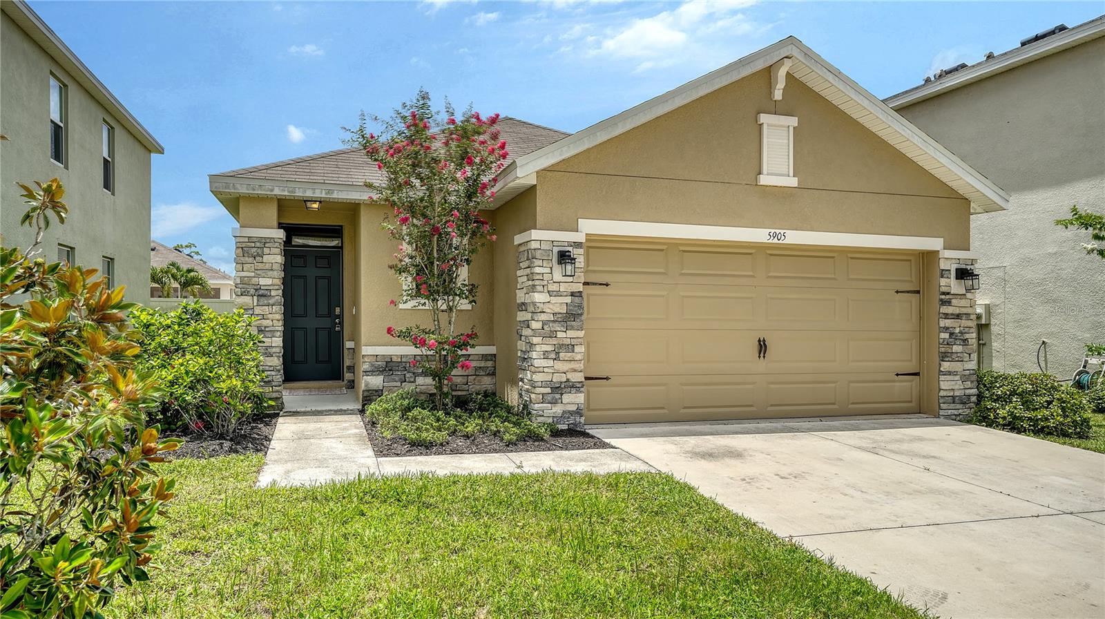 Whether you're looking for a seasonal retreat or you’re ready to settle into a move-in ready home, this beautifully upgraded 3-bedroom, 2-bath single-family home checks all the boxes in one of Sarasota’s most convenient locations.
From the moment you enter, you will be WOWED by the bright, open floor plan, tile flooring and freshly painted walls. The dining area then connects the spacious kitchen to the large living room, creating the perfect layout for entertaining or everyday living. The kitchen features granite countertops and a breakfast bar which also adds additional seating for casual meals or social gatherings, Frigidaire stainless steel appliances, white cabinetry with upgraded hardware, a large pantry and a modern layout designed for ease and efficiency. Off the living room, the glass sliders open to a covered patio—perfect for enjoying your morning coffee or dining al fresco in the Florida sunshine.
The master bedroom has a large walk-in closet, en-suite bath with dual vanities and a walk-in shower. There are two additional bedrooms at the front of the home along with a full bath—ideal for family, guests, or a home office. A large closet situated between the bedrooms along with a separate linen closet provides maximum storage potential. All three bedrooms have just been updated with luxurious new carpet and padding. There’s also a laundry room with side-by-side Frigidaire washer and dryer adding convenience to your daily routine.
Fenced-in backyard application has been submitted. Following association approval, installation will begin, giving you even more outdoor privacy and space to enjoy.
Built in 2019 with durable concrete block construction, this home was designed for long-term peace of mind. It includes energy-efficient systems to help reduce utility costs, hurricane shutters for added safety, and smart home features for modern living. Additional features include an automated irrigation system, Rheem hot water heater, and Carrier HVAC system.
Garden Village offers very low HOA fees, no CDD fees, a friendly neighborhood atmosphere and unbeatable location. Enjoy quick access to I-75, Fruitville Road, and Cattlemen Road. And, just minutes from shopping and dining at University Town Center, vibrant downtown Sarasota, and the award-winning Siesta Key Beach.
Don’t miss your opportunity to own this move-in ready Sarasota gem—Call now to schedule your private showing!