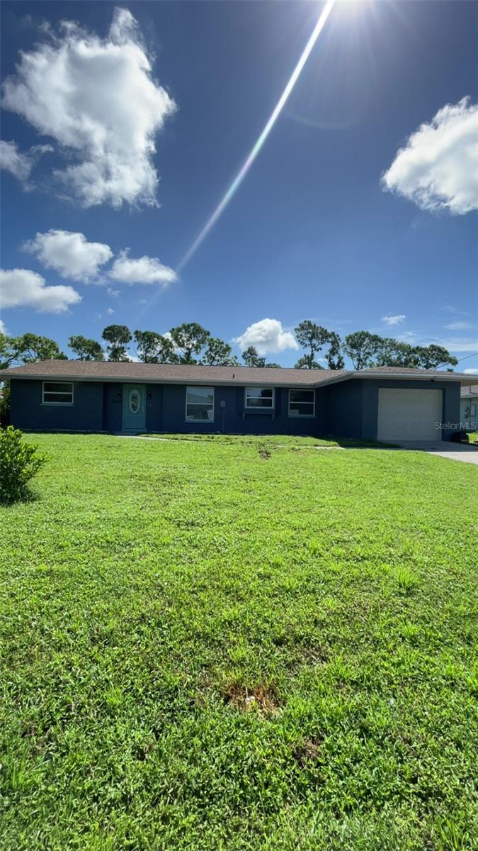 Welcome to this newly renovated waterfront property located in the beautiful Port Charlotte, FL. This home boasts an open concept layout with three spacious bedrooms and two full bathrooms. The split floorplan ensures desired privacy. The home features zero carpeting, making it easy to maintain and perfect for those who prefer hard surface flooring. The private heated pool is a luxurious addition, perfect for year-round enjoyment. The oversized backyard provides ample space for outdoor activities and the spacious screened lanai is perfect for enjoying the Florida weather. This property is elevated, ensuring no flooding issues. An added bonus is the large outdoor shed equipped with electricity, providing extra storage or workspace. Pets may be considered with an additional fee. The rent includes electric and water, adding to the convenience of this fantastic home. Experience the best of Florida living in this waterfront gem.