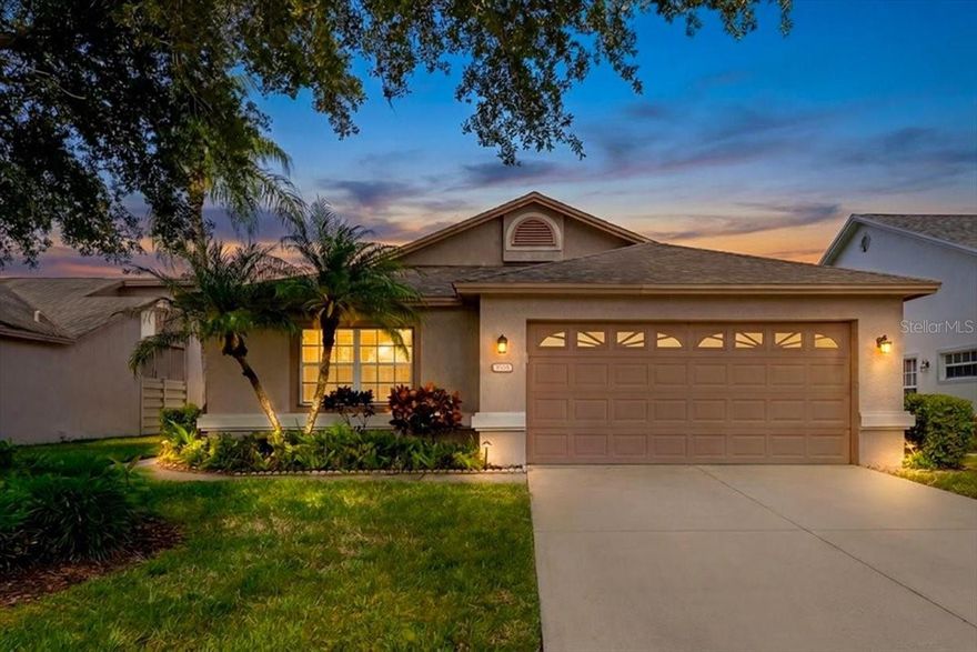 Must See!  This spacious, open-concept home stands out with more square footage than nearby properties and upgrades where it counts.  Featuring an updated kitchen, beautifully remodeled bathrooms, and a custom master closet, this home is designed for both comfort and style.  Enjoy the added bonus of a sunroom/bonus room, and private patio - perfect for entertaining or relaxing.  New roof 2025 and A/C 2021 make this home the worry free choice!