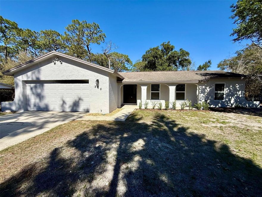 Recently renovated 3 bedroom, 2 bathroom home located in Altamonte Springs with no HOA. This move in ready property has been freshly painted inside and out and features new quartz countertops along with updated finishes throughout.
The home offers a functional layout including a living room with a connected dining area and a separate breakfast nook. The primary bedroom includes an ensuite bathroom with shower only (no tub). Additional bedrooms are well sized and there is an additional second living area that could function as a flexible space.
Enjoy outdoor living with a screened in back patio overlooking a partially fenced yard. The property also features new landscaping, a 2 car garage, and a large driveway providing ample parking.
Conveniently located near shopping, dining, parks, and major roadways with easy access throughout Altamonte Springs and the greater Orlando area.