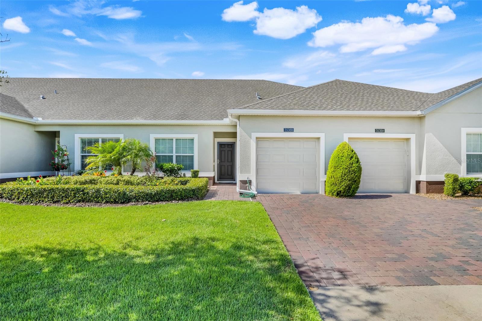 Welcome to Heritage Hills – Resort-style and guard gated living at its finest! This beautifully maintained 2 bedroom, 2 bath villa with a bonus room is move-in ready and designed for easy Florida living. The open floor plan features a bright kitchen with 42” cabinets, quartz countertops, stainless steel appliances, and a breakfast bar—perfect for entertaining. The primary suite includes a spacious walk-in closet and a private en-suite with dual sinks and a walk-in shower. You can enjoy morning coffee and evening cocktails on your screened-in lanai with no rear neighbors. Heritage Hills offers unmatched resort-style amenities: a pool, spa, tennis courts, bocce ball, shuffleboard, walking trails, and a vibrant clubhouse with a fitness center, library, golf simulator, and billiards room. Conveniently located near shopping, dining, and major highways, this home is ready for its next owner to enjoy the ultimate Florida lifestyle! *Starting in January the HOA fee will include internet and cable.