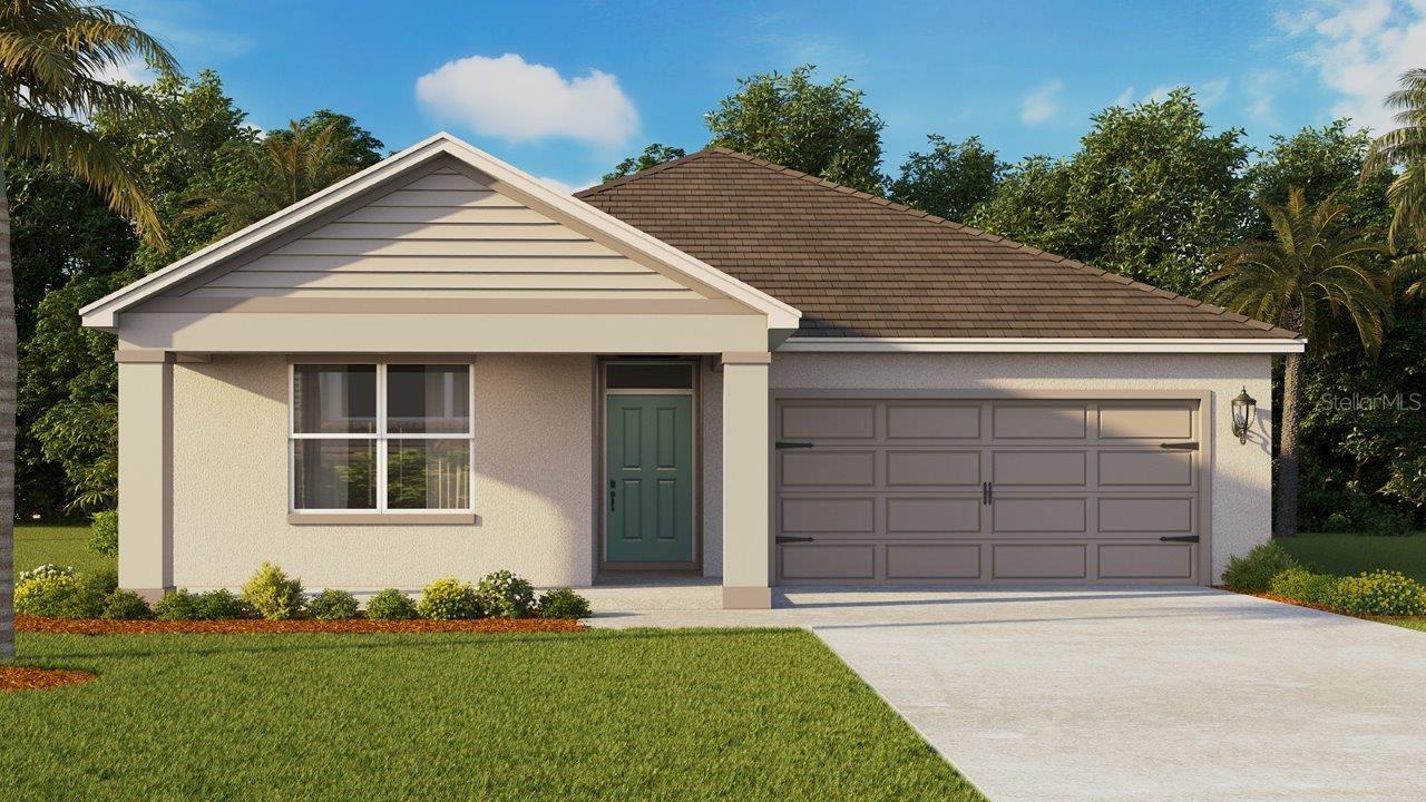 Under Construction. Corner home on almost a quarter acre with front porch in Timberwalk. Boasting an open layout, this home is great for families of any size. As you enter the home, you will be immediately struck by the open floor plan and bright, airy interior. The kitchen is a chef's dream with quartz counters, storage cabinets, and a convenient kitchen island for meal prep and entertaining. The spacious master suite is the perfect retreat after a long day. It features a luxurious master bath with a walk-in closet, and dual vanity sink. The four additional bedrooms are perfect for a growing family or hosting guests. Enjoy Timberwalk's Pool, Playgrounds, Walking Trails, and abundance of green space. This energy efficient new home includes our Smart Home package as well as a full Builder Warranty.
*Photos are of similar model but not that of the exact house. Pictures, photographs, colors, features, and sizes are for illustration purposes only and will vary from the homes as built. Home and community information including pricing, included features, terms, availability, and amenities are subject to change and prior sale at any time without notice or obligation. Please note that no representations or warranties are made regarding school districts or school assignments; you should conduct your own investigation regarding current and future schools and school boundaries.*