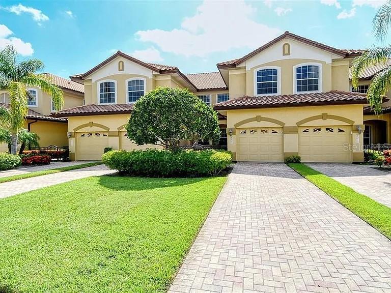** 3 MONTH MINIMUM - 9 MONTH MAXIMUM LEASE OPTIONS ** GORGEOUS TURNKEY FURNISHED CONDO LOCATED IN THE HIGHLY SOUGHT AFTER MIRMAR COMMUNITY AT LAKEWOOD RANCH COUNTRY CLUB! This beautifully furnished condo is located on the second floor. When you walk in you will love the large comfortable living room and bonus sitting room. It is the perfect place to host you family and friends. The fully stocked kitchen is a chefs dream with a gas stove, granite countertops, closet pantry and plenty of counter/cabinet space. The primary bedroom has a king sized bed, walk in closet and an en suite bathroom with a walk-in shower, garden tub, water closet and double vanity sinks. The two other guest bedrooms have queen sized beds. The guest bathroom features a tub and shower combination. The large screened - in lanai is the perfect place to sit back and enjoy your morning coffee. The home also features a 1 car garage. Miramar is a gated community and offers resort like amenities including a clubhouse, entertaining area with kitchen, fitness center and a heated community pool and spa. Miramar is a beautiful gated community situated along the Legacy Golf course in Lakewood Ranch, Florida as well as being located near UTC mall, shopping, grocery stores, coffee shops, I75, Sarasota/Bradenton airport, beaches and downtown Sarasota. No pets per the Association rules. ** The extra den space will be locked up as it is used as an owners closet! ** Call today for a private showing!