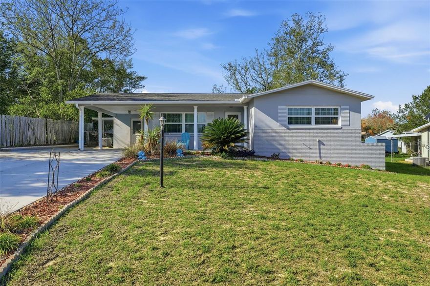 Move-In Ready 2 Bedroom, 2 Bath Home with Sunroom, Office Space & Major Updates Near Suncoast Parkway. Welcome to this bright and well-maintained 2-bedroom, 2-bath home in Beverly Hills, Florida, offering abundant natural light, flexible living spaces, and important upgrades. Large windows throughout the home create a warm, open feel, while the bonus sunroom/den provides extra living space amazing for relaxing, reading, or entertaining guests. The spacious primary suite features a full wall of closets and a bathroom with a walk-in shower, providing both comfort and functionality. An enclosed porch currently used as a home office offers additional flexible space great for remote work, hobbies, or a cozy sitting room. Major updates include a new roof (2020), new AC system (2020), and energy-efficient windows installed in 2021, helping provide peace of mind for future homeowners. The property also includes two outdoor storage sheds, giving you plenty of room for tools, lawn equipment, or workshop space. Conveniently located near Beverly Hills Community Park, Central Ridge Library, shopping, dining, and the Suncoast Parkway, this home offers easy access to Tampa and surrounding Citrus County areas. Optimal for first-time buyers, seasonal residents, or investors looking for a well-located Florida home.