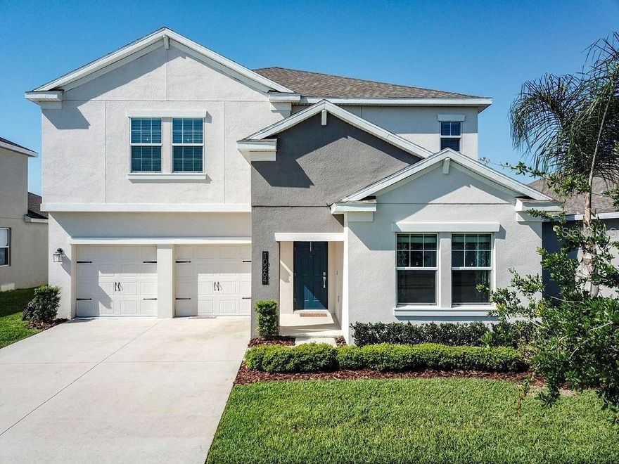 Welcome to this exceptional 5-bedroom, 3-bath residence offering luxury, comfort, and unbeatable location. Situated on a private conservation lot with no rear neighbors, this home features a stunning saltwater pool, spacious screened lanai, and a fully fenced backyard designed for relaxation and entertaining. Enjoy nightly Disney fireworks and beautiful sunset views right from your own backyard.
Inside, you’ll find elegant upgrades including luxury vinyl plank flooring with a warm oak finish, high-end details, and custom woodwork throughout. The thoughtful layout includes a private downstairs office, a first-floor guest suite with full bath, and a large upstairs bonus room offering flexible living space for any lifestyle. A three-car garage provides ample parking and storage.
Located in a highly sought-after community with resort-style amenities—pool, clubhouse, fitness center, playgrounds, dog park, and walking trails. Zoned for top-rated Water Spring schools, including walking distance to Water Spring Elementary and proximity to Horizon West High School. Just minutes from Disney, SR-429, Flamingo Crossings, dining, and shopping.