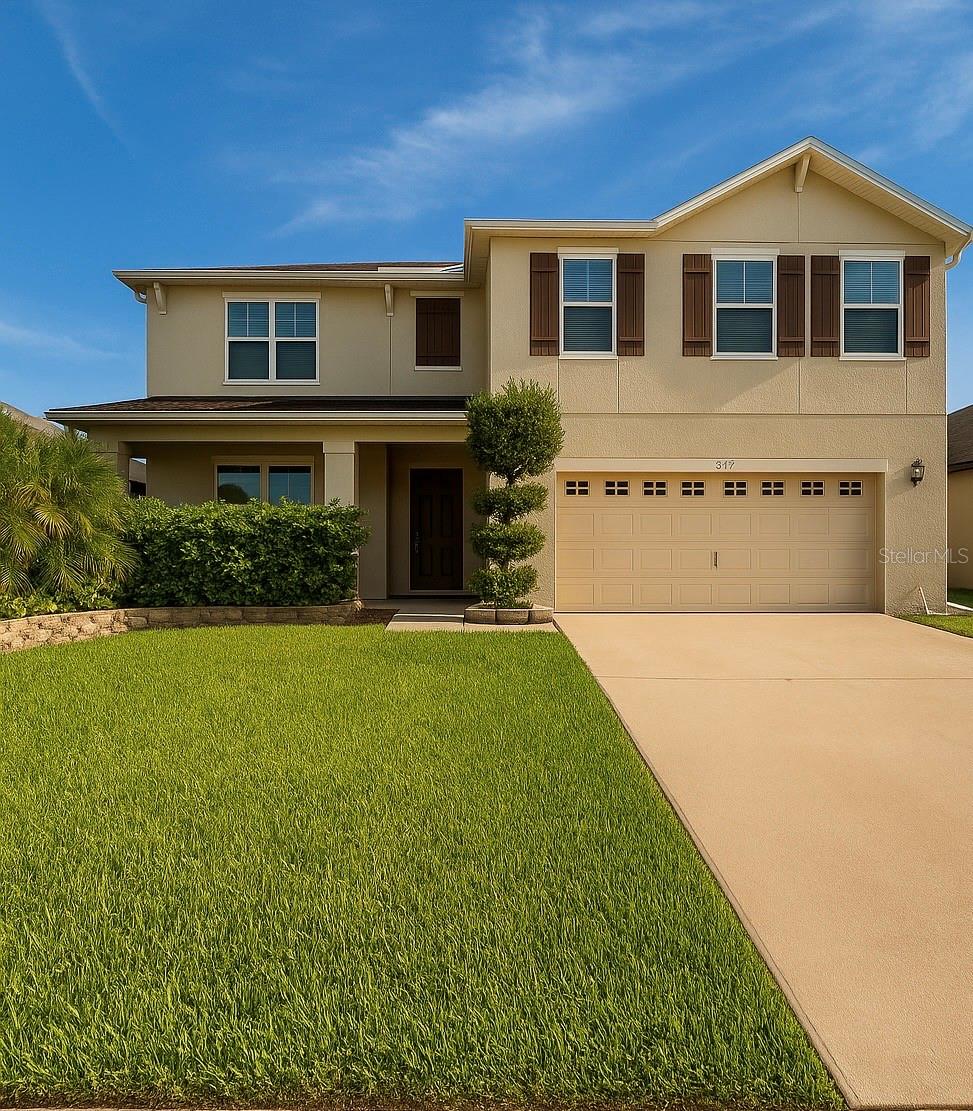 Discover this spacious and modern 5-bedroom, 3-bath home located in one of St. Cloud’s most desirable communities. With an open-concept floor plan, this property offers a bright and inviting living space, a fully equipped kitchen with stainless steel appliances, and a generous dining area perfect for family gatherings or entertaining guests.
Upstairs, the home features well-sized bedrooms, including a master suite with a walk-in closet and private bath. Additional highlights include a two-car garage, private backyard, and access to community amenities such as a swimming pool, playground, and walking trails. Conveniently located near top-rated schools, shopping, restaurants, and major highways.