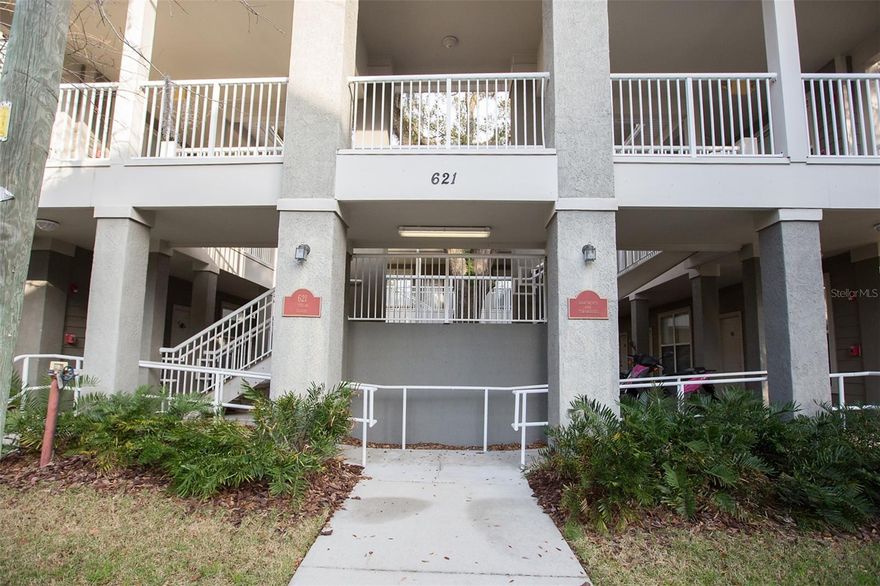Walk to the University of Florida and Sorority Row from this perfectly located 1-bedroom, 1-bath condo just two blocks from campus. Ideal for students, faculty, or investors, this updated first-floor unit offers both convenience and smart upgrades in a highly desirable location.The interior features laminate flooring throughout with tile in the kitchen and bathroom for easy maintenance and durability. The kitchen and bath have been beautifully updated with granite countertops and rich dark-stain cabinetry with soft-close doors and drawers. The efficient floor plan includes comfortable living and dining space, a spacious bedroom, Washer/dryer closet, and a large hallway closet that provides excellent additional storage. The unit is ideally situated on the first floor directly across from the courtyard for quick and easy access.The HOA fee includes internet, trash, and pest control adding to the property’s value and affordability. Currently leased through July 15, making this a great opportunity for investors seeking immediate rental income or future owner-occupants planning ahead. Unbeatable location near UF classes, libraries, dining, and nightlife — no car required. Pictures are with owner furniture prior to tenant moving their own.