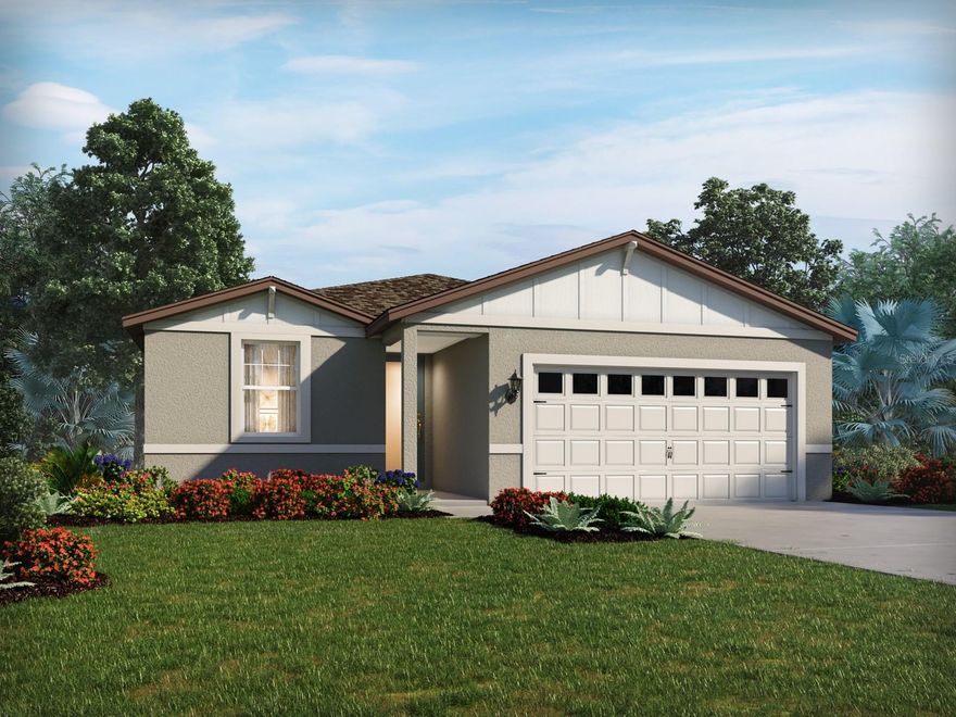 Under Construction. Brand new, energy-efficient home available by May 2026! Configure the flex room in the front of the home to an at home office space or hobby space. Past the foyer, the open kitchen flows to the dining space, great room and outside patio. Private primary suite offers a spacious area to relax. Now selling, Springs at Lake Alfred Signature Series offers new single-family homes in Polk County. This community features an abundance of amenities including a pool and cabana, walking trails, a sports field, parks, and a tot lot. Schedule a tour, today.  Each of our homes is built with innovative, energy-efficient features designed to help you enjoy more savings, better health, real comfort and peace of mind.