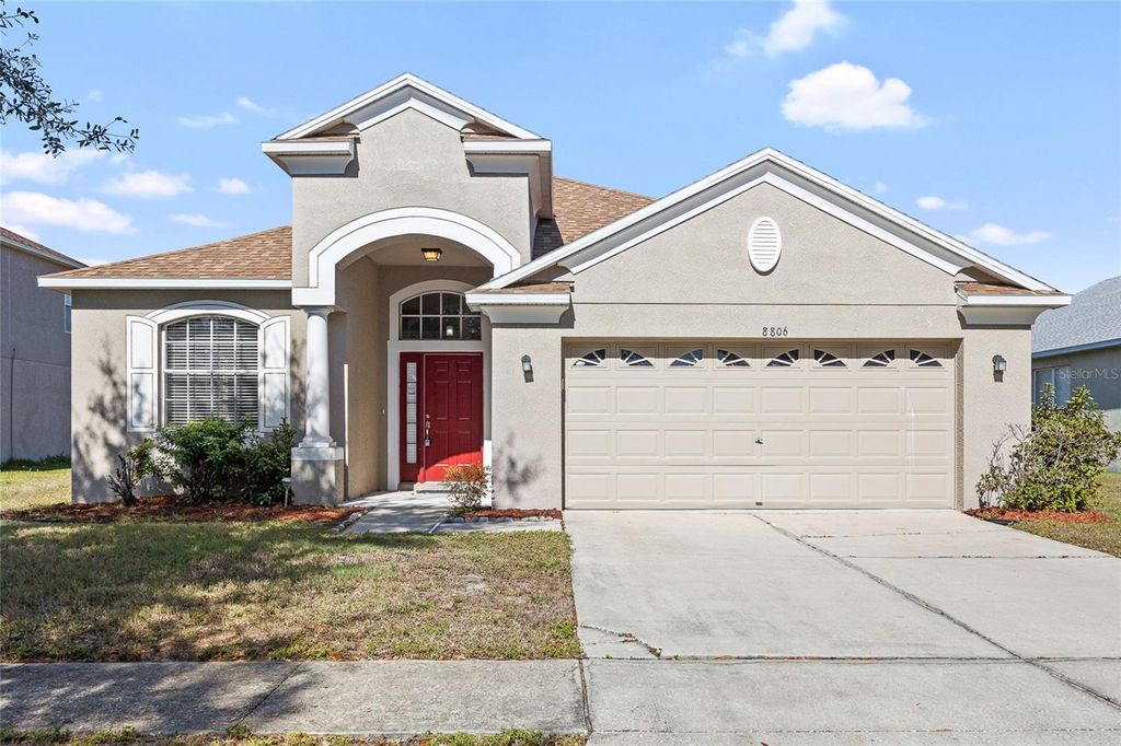 Photo of 8806 Sandy Plains Drive, Riverview, FL 33578 (MLS # TB8469716)